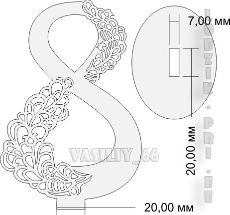 Чертежи для выпиливания ручным лобзиком