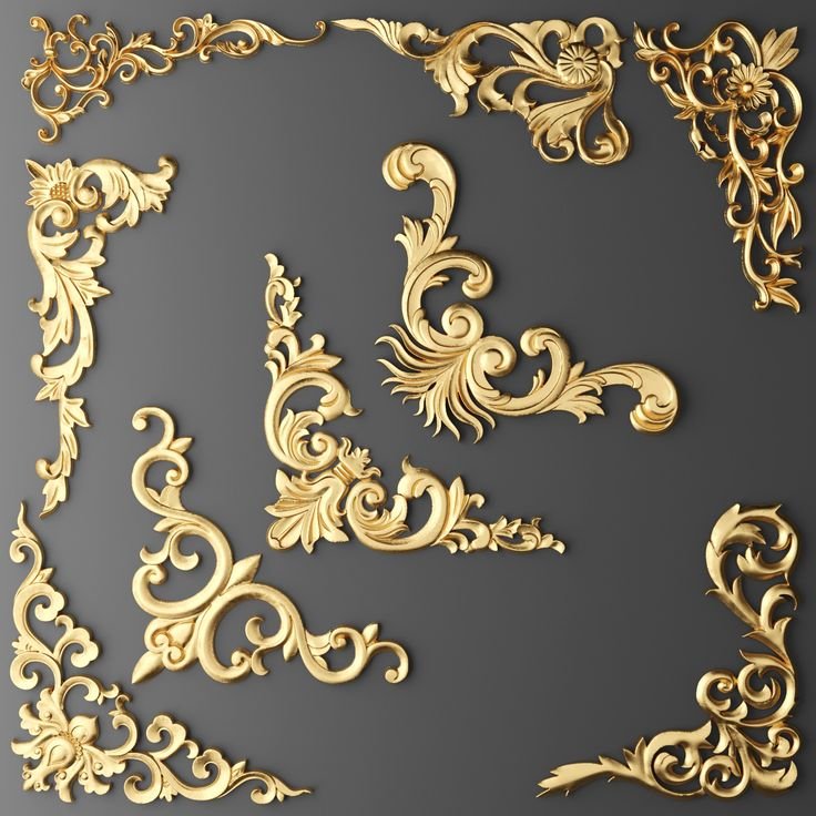 Золотой орнамент