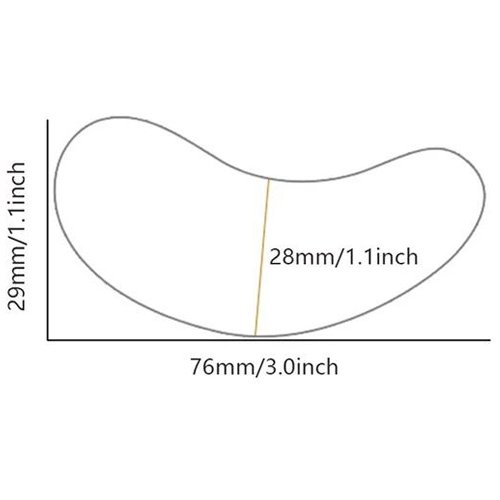 Трафарет патчей для глаз