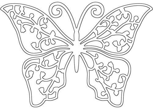 Красивые бабочки вытынанки