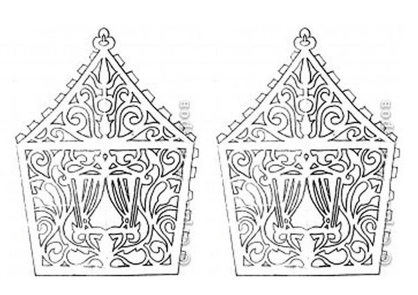 Ажурный домик