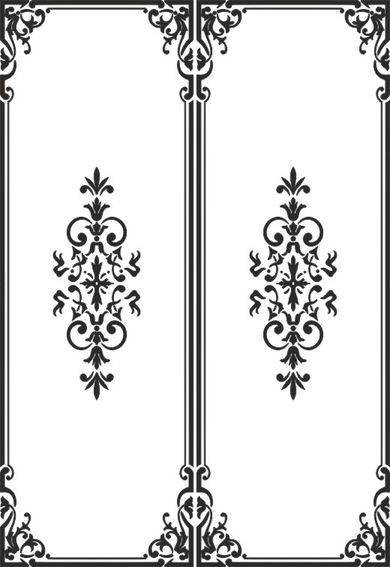 Узоры на шкаф