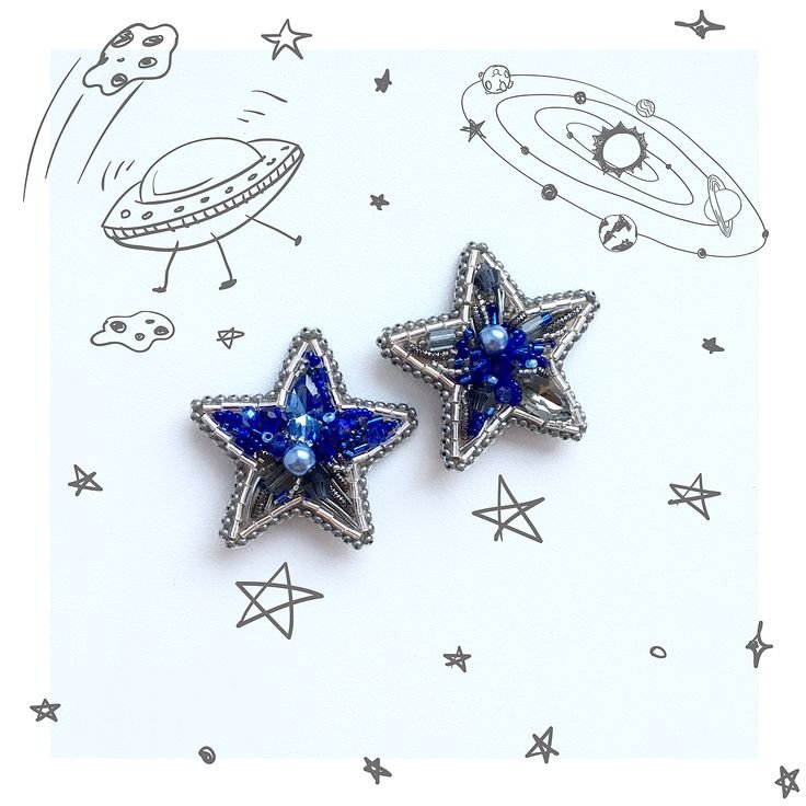 Трафареты для брошек