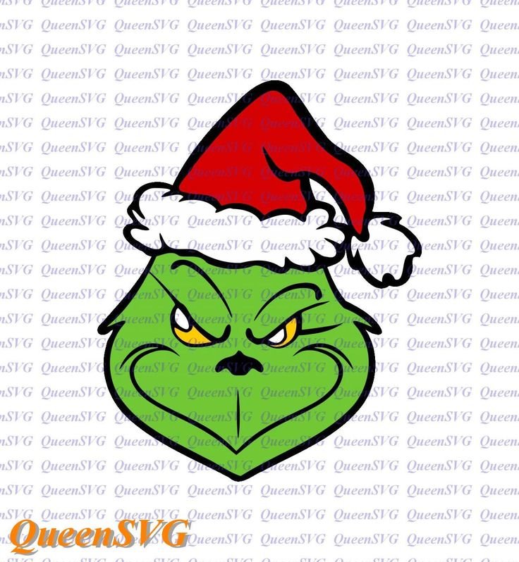 Гринч рисунок