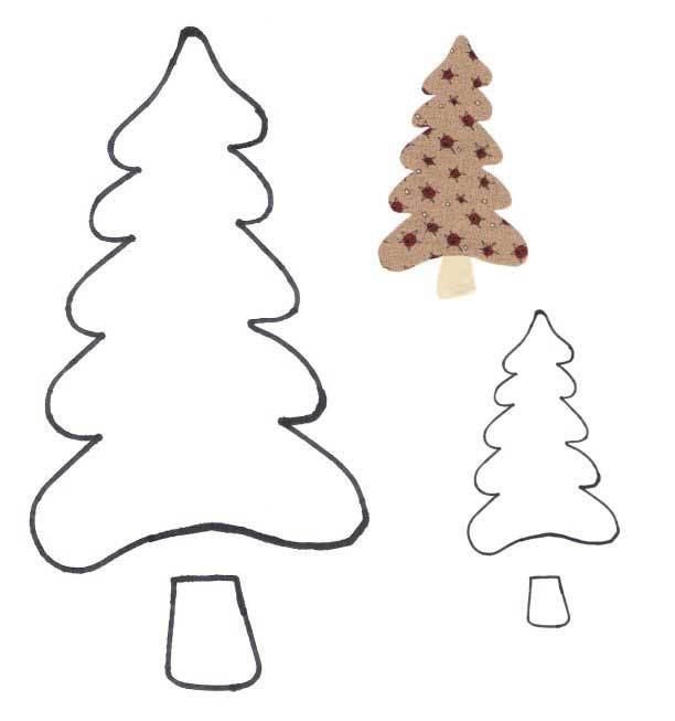 Елка аппликация для детей