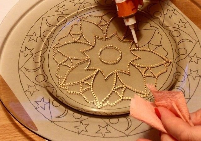 Роспись контурами