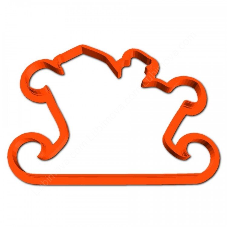 Трафарет цыпленок для пряников