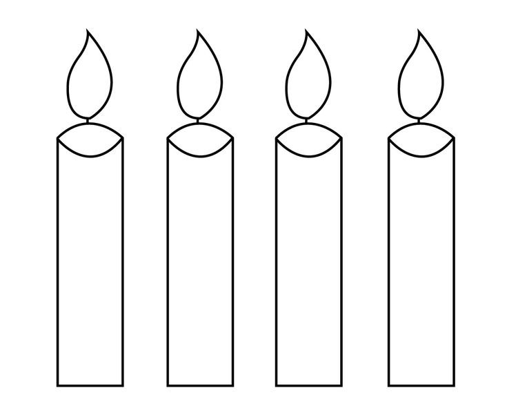 Свечи для вырезания