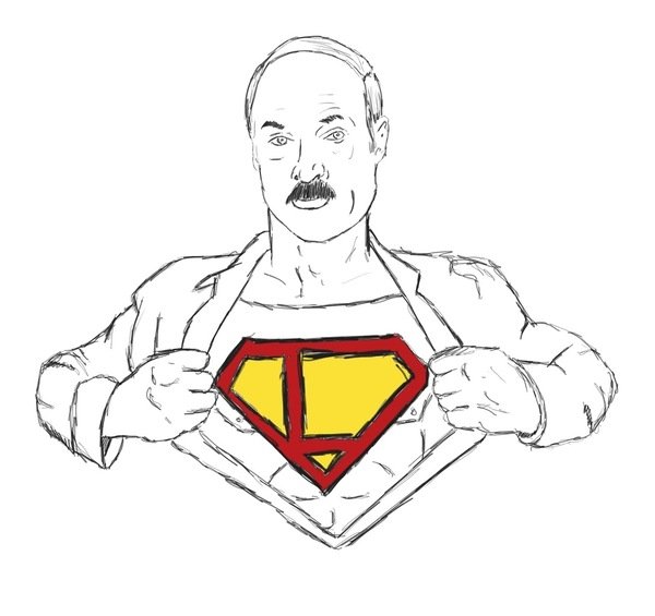 Лукашенко нарисовать