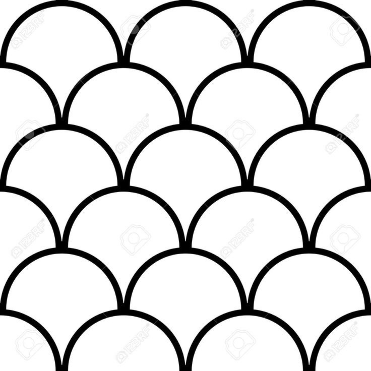 Орнамент чешуя