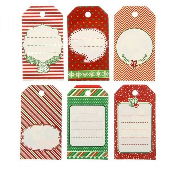 Красивые бирки на подарки