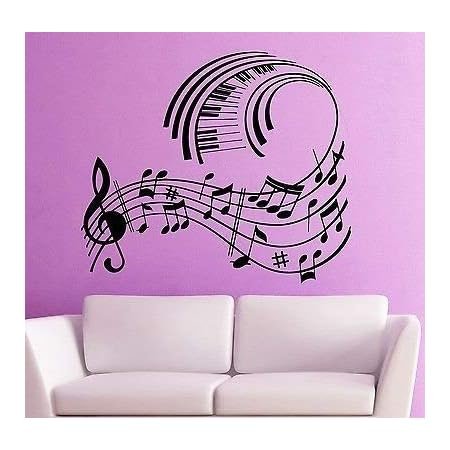 Роспись стен в музыкальном стиле