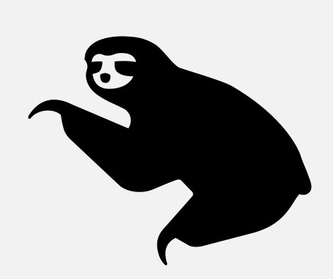 Ленивец логотип