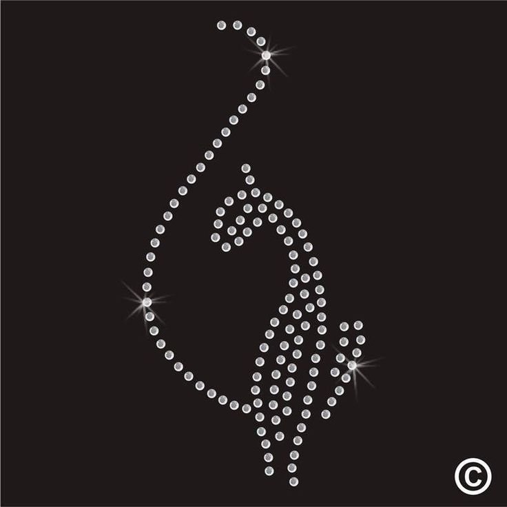 Трафареты из страз