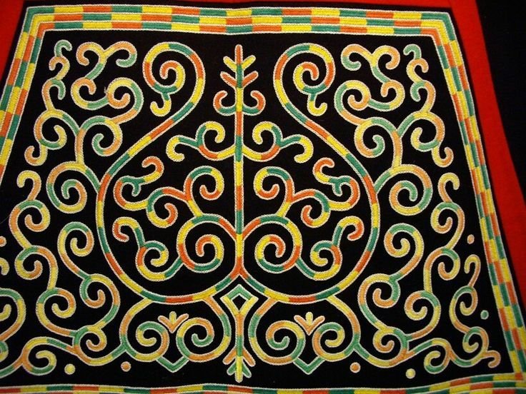 Лировидный узор Якутский