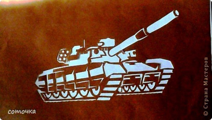 Танка для вырезания