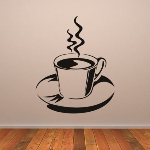 Трафарет кофейной чашки