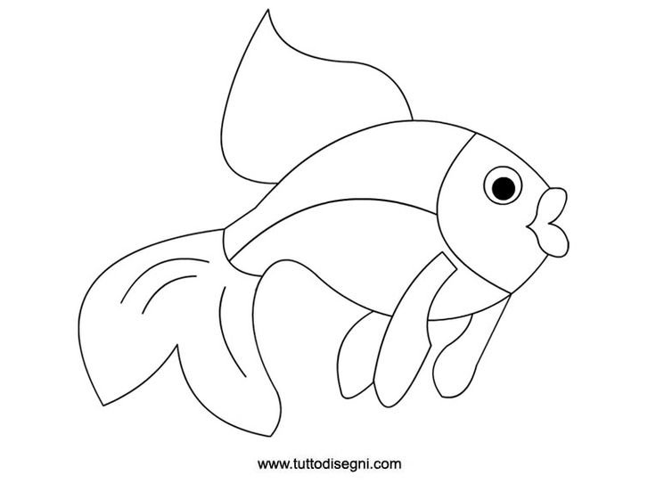 Трафарет "рыбки"