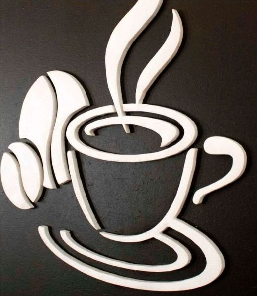 Трафареты для декора кофе