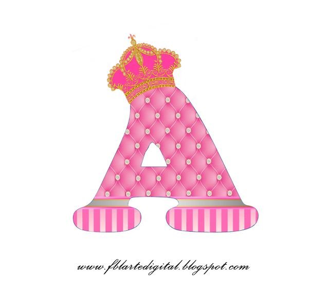 Буква а с короной