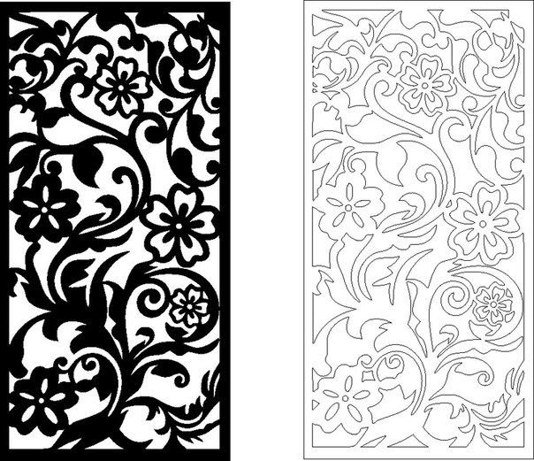 Орнамент для плоттерной резки