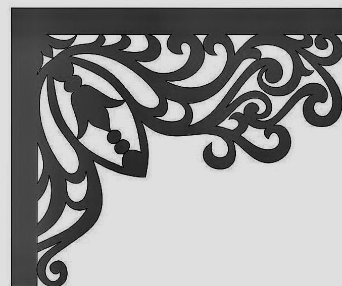 Орнамент уголок