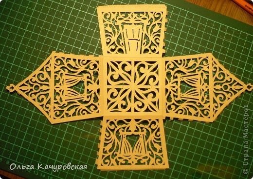 Ажурное вырезание домиков