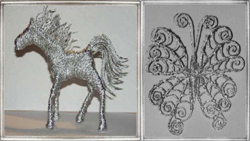 Композиции из фольги