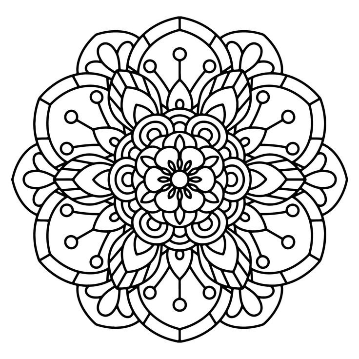 Точечная роспись трафареты