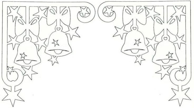 Новогодние шаблоны для вырезания