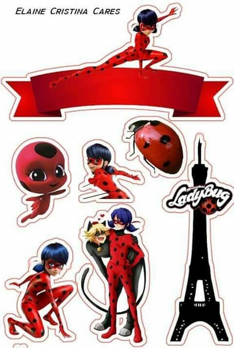 Леди баг для печати