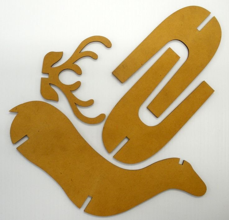 Трафарет из картона