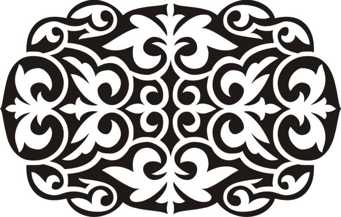 Национальный орнамент Казахстана