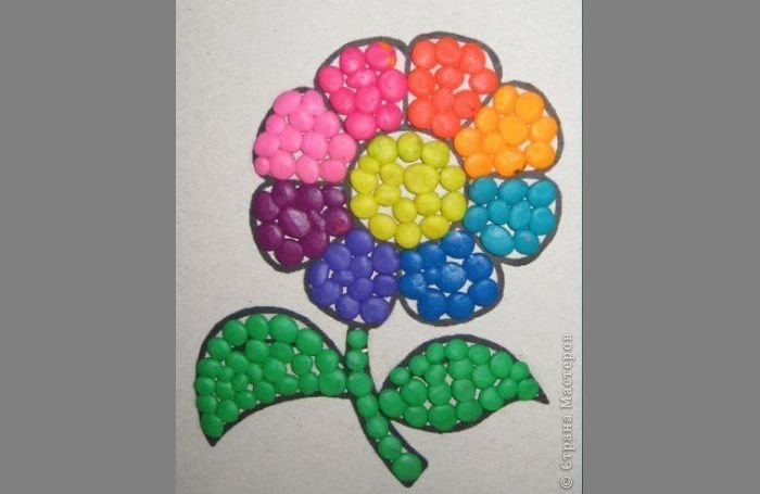 Пластилинография для дошкольников