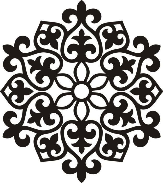 Орнамент Кыргызско казахский