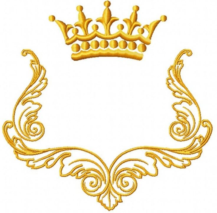 Орнамент с короной