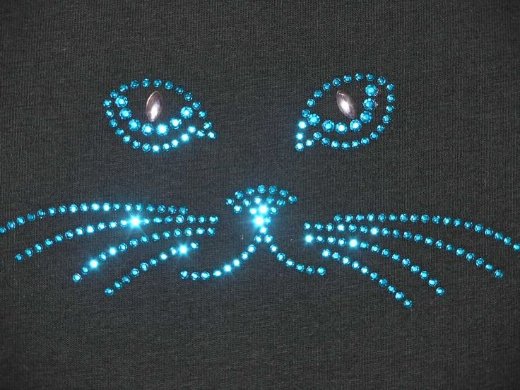 Орнамент из страз