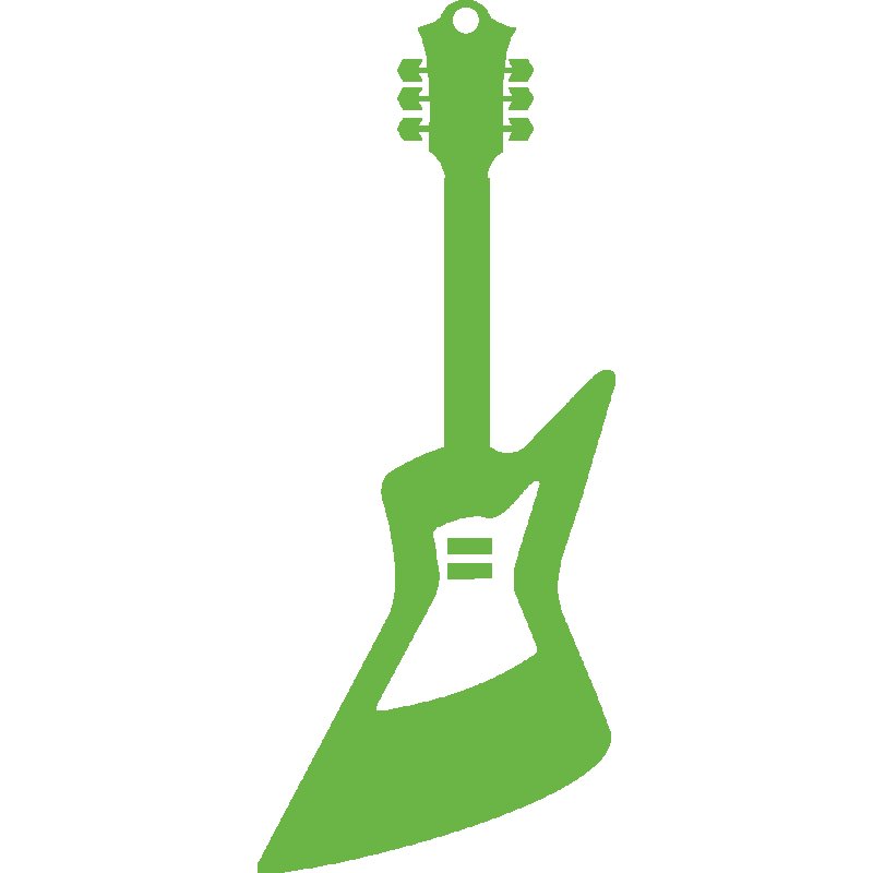 Электрогитара 3д ручкой