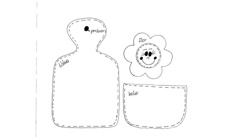 Сумочки детские из фетра выкройки