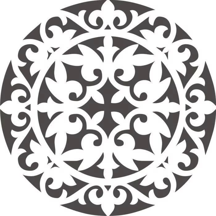 Национальные орнаменты Киргизии