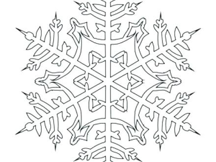 Снежинка трафарет для витража