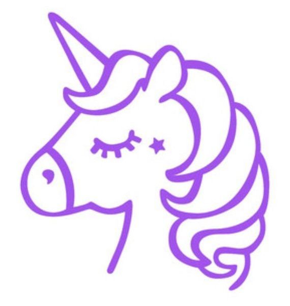 Единорог для вырезания