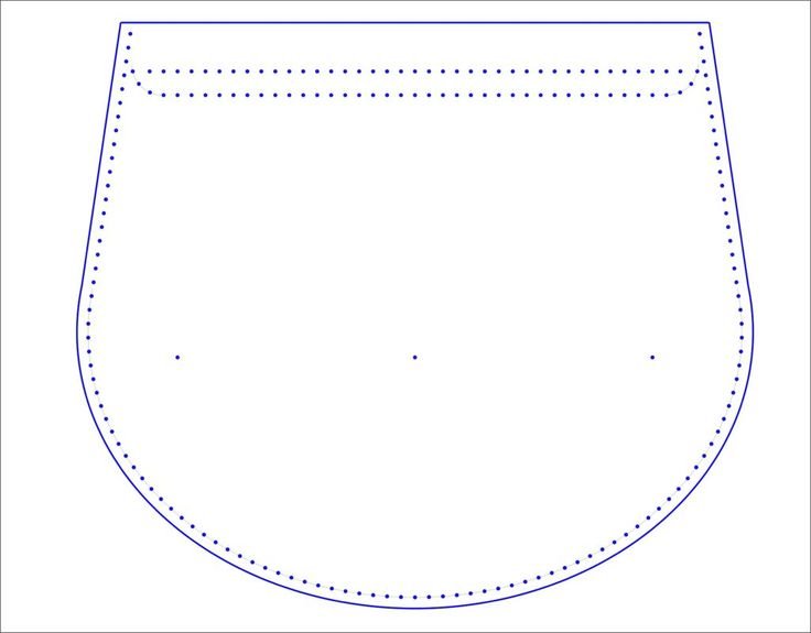 Выкройка сумочки