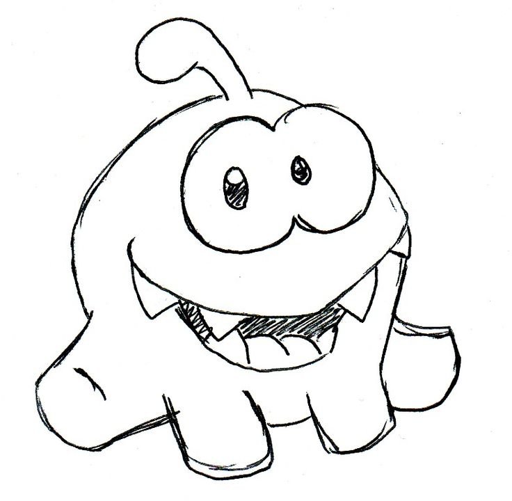 Ам Ням рисунок