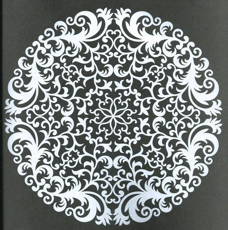 Круглый узор