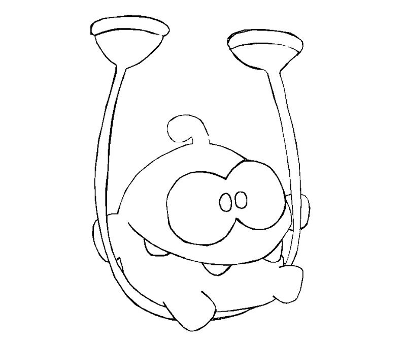 Cut the Rope раскраска