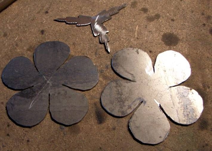 Заготовки для кованой розы