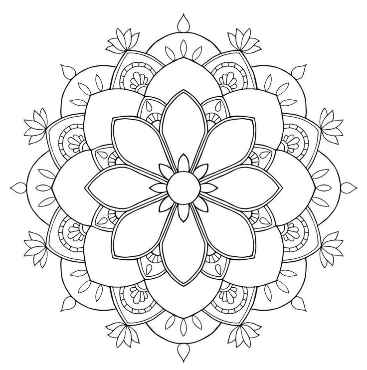 Розеточные мандалы