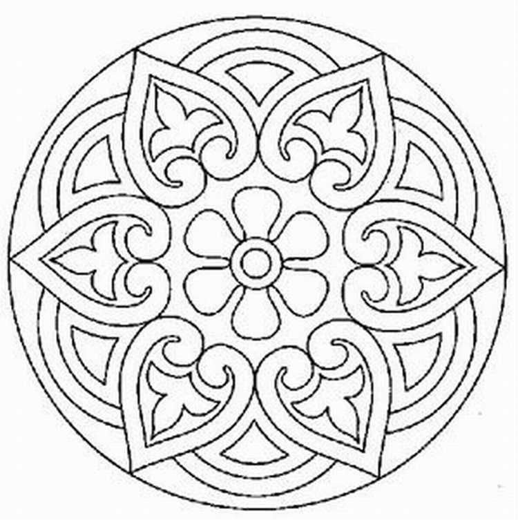 Орнамент в круге