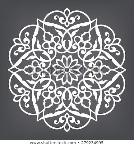 Круглый орнамент